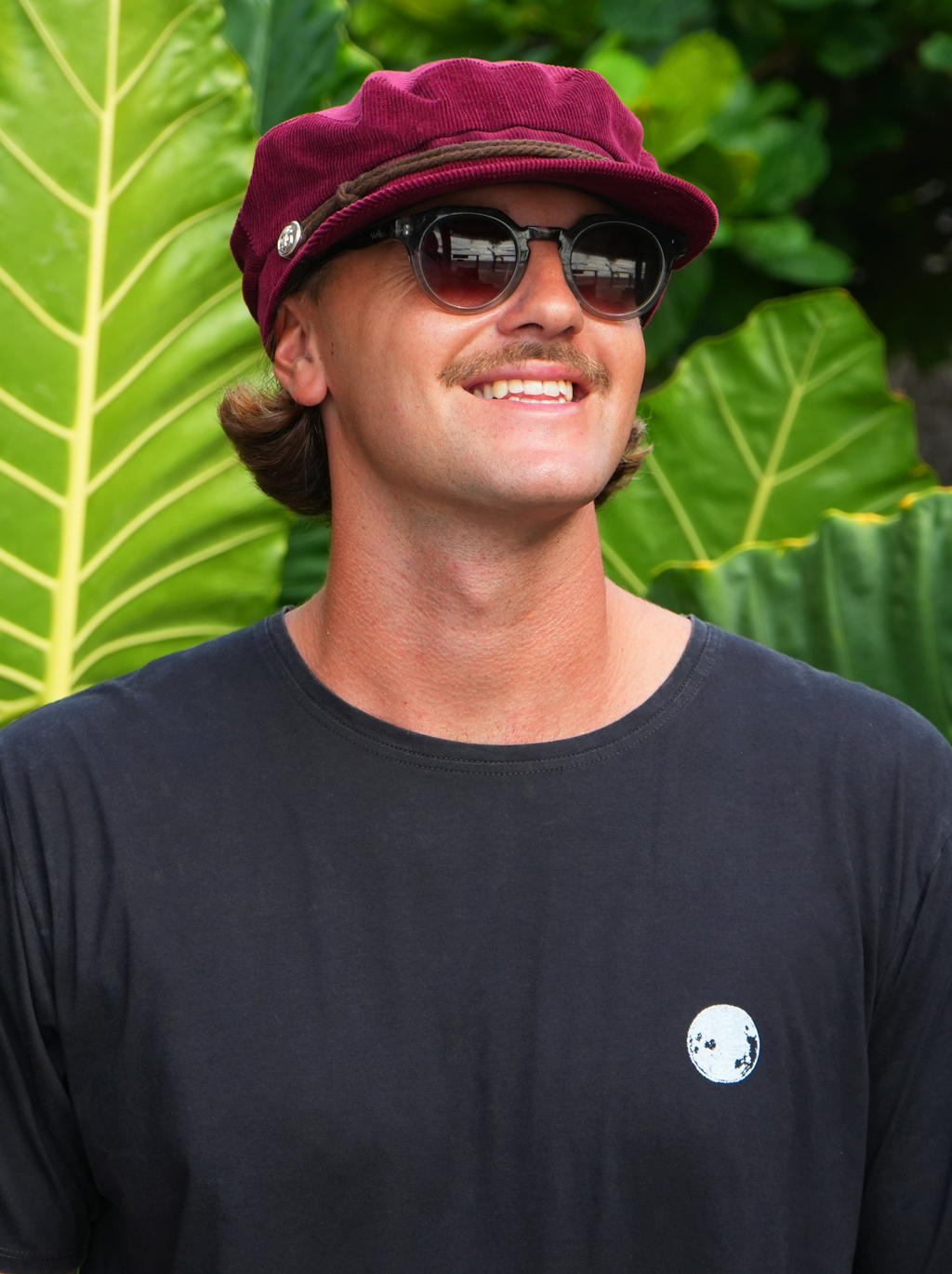 Captain Hat Rope Maroon