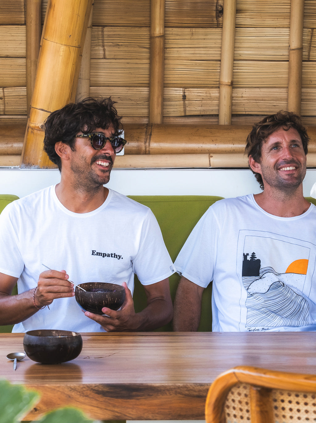 MEN T-SHIRT 2 WHITE EMPATHY