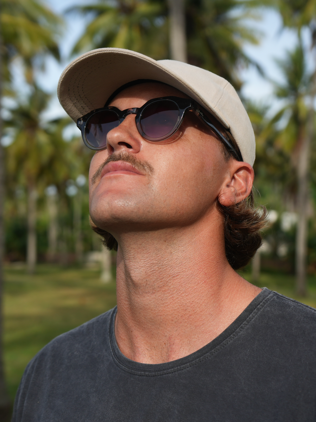 CAP GOLF PLAIN CREAM