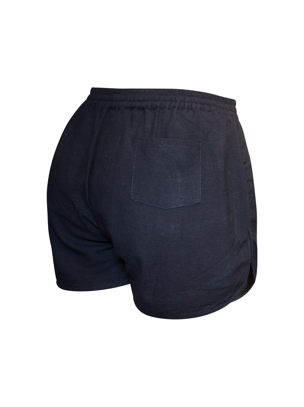 PANT COTTON LINEN BLACK