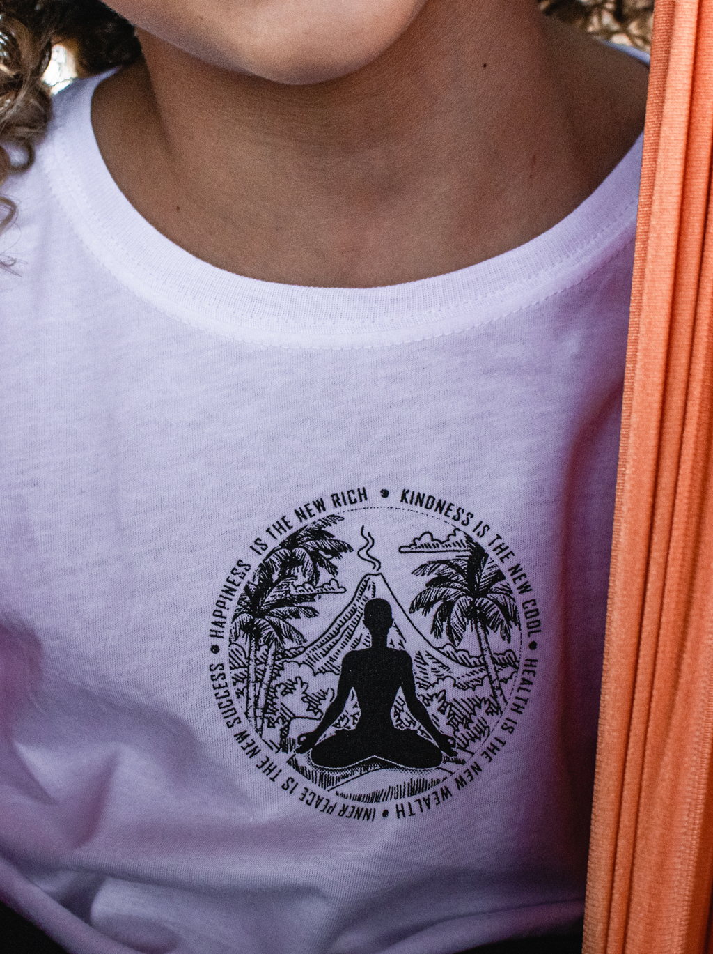 KIDS T-SHIRT WHITE KINDNESS