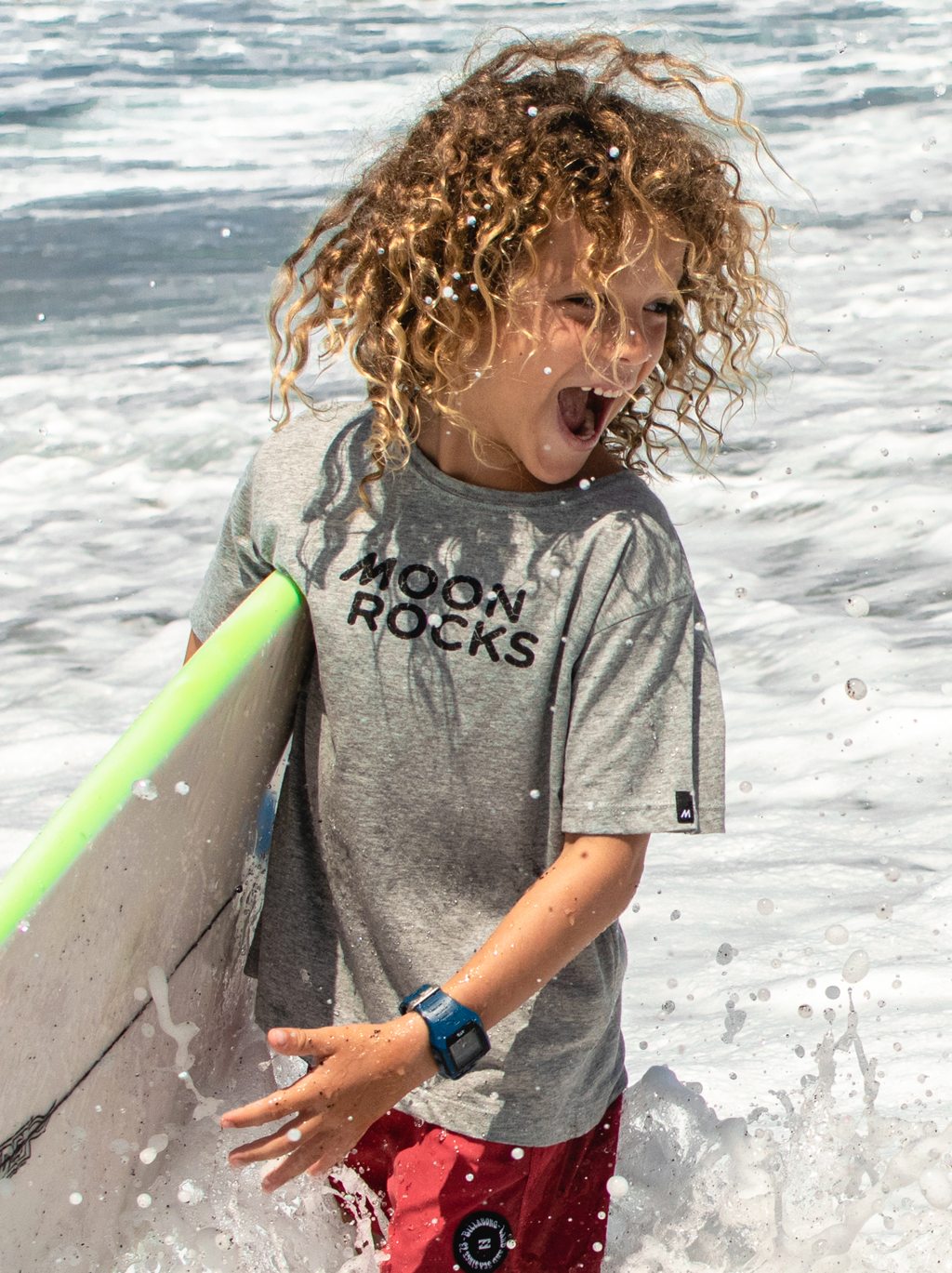 KIDS T-SHIRT MISTY TEXT16