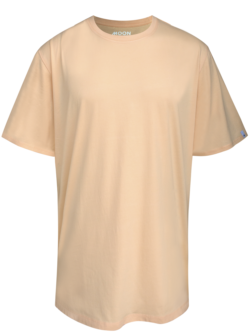 MEN T-SHIRT JUMBO PLAIN PEACH FUZZ
