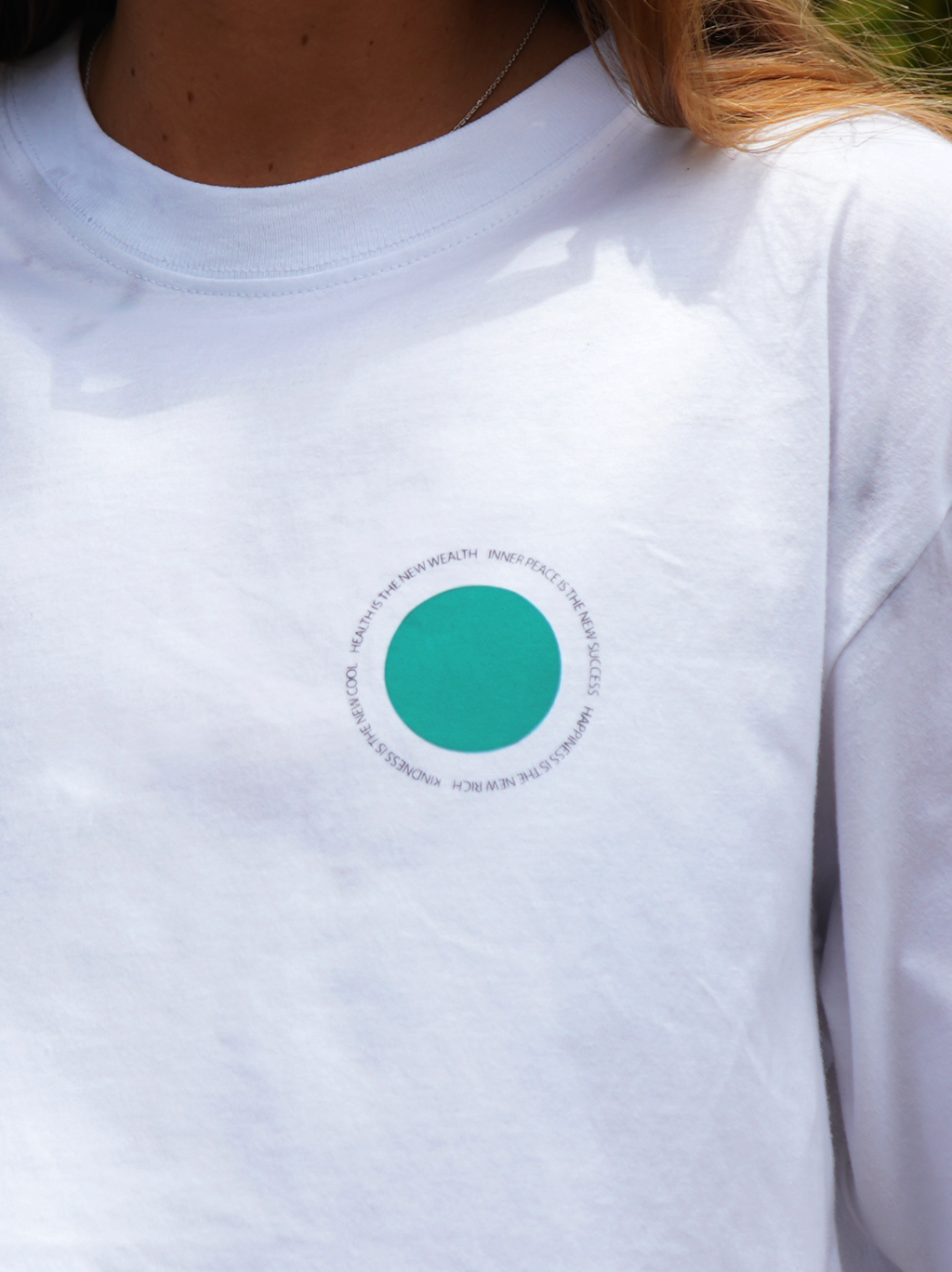GTS CROP TEE WHITE KINDNESS