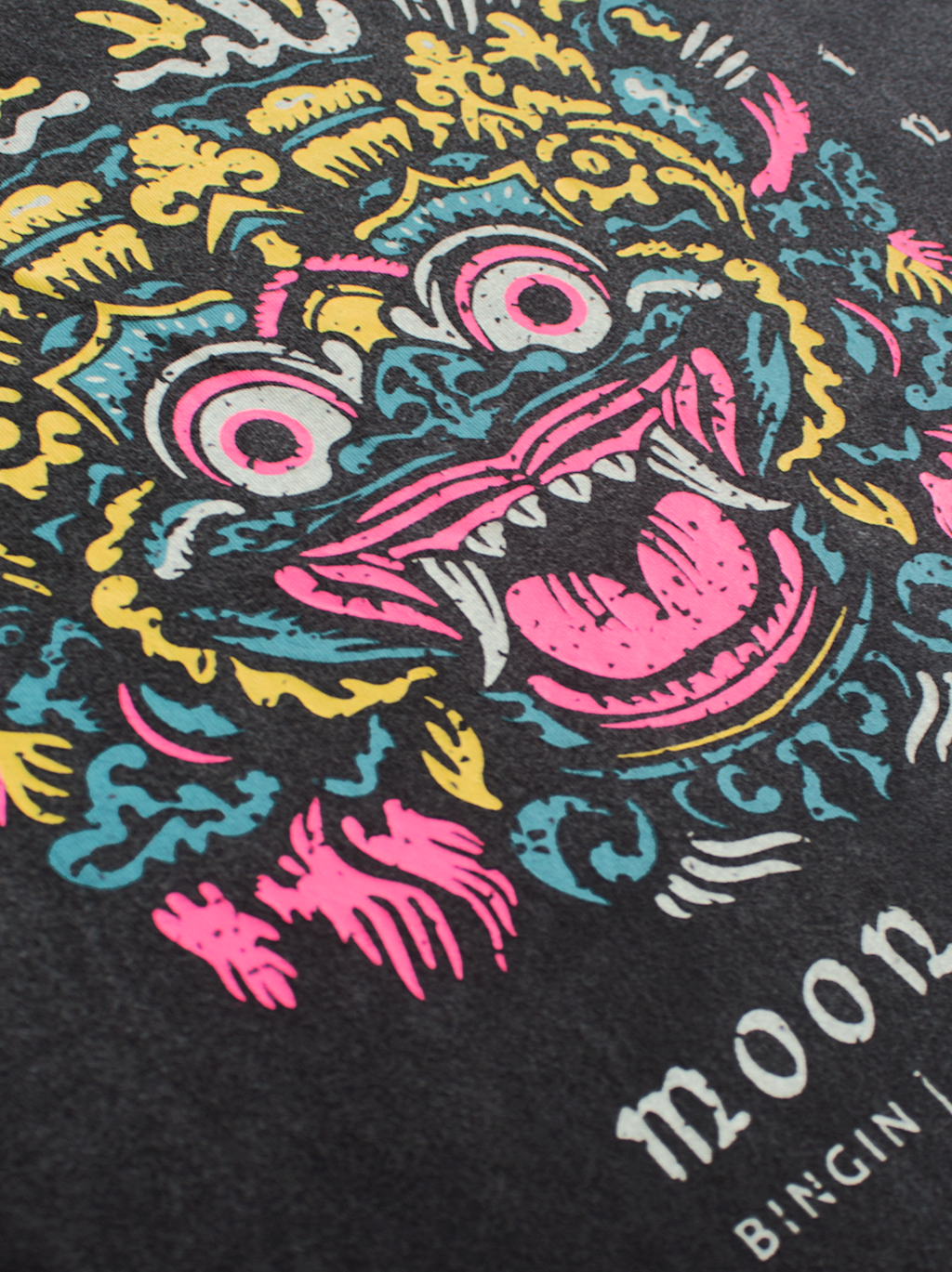 MEN T-SHIRT 2 BLACK WASH NEW BARONG