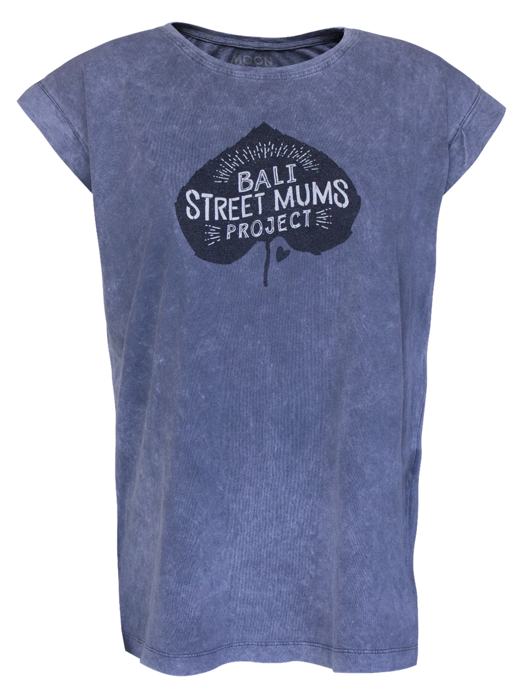 WOMEN T-SHIRT ROLL WASH STREET MUMS