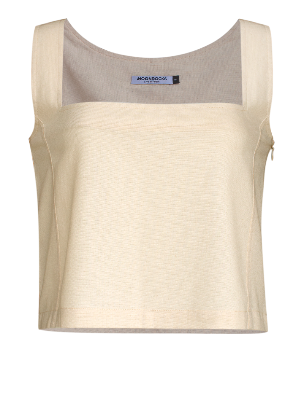 WOMEN TANK TOP LINEN MANIS SALMON