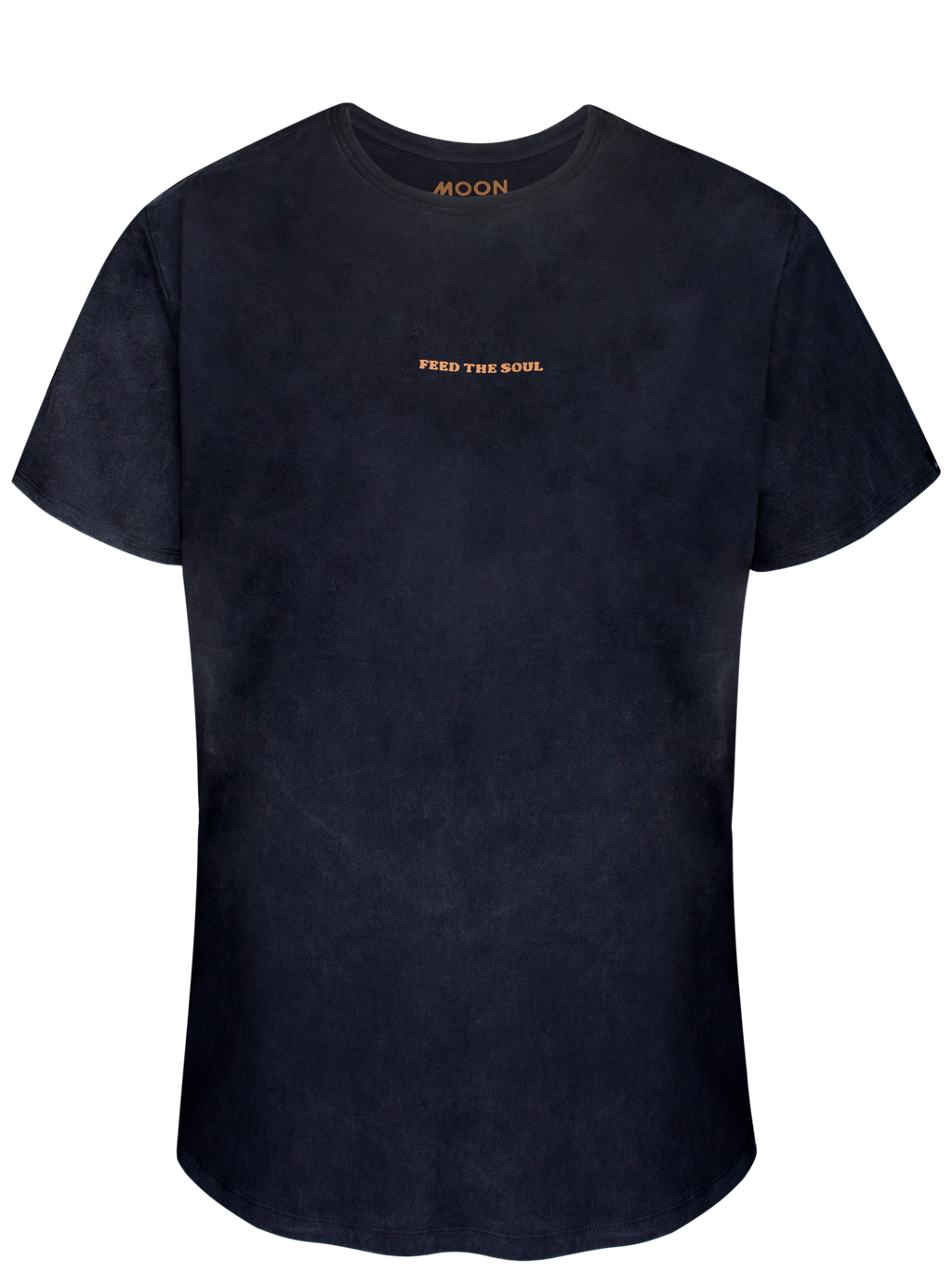 MEN T-SHIRT 2 BLACK WASH FEED THE SOUL