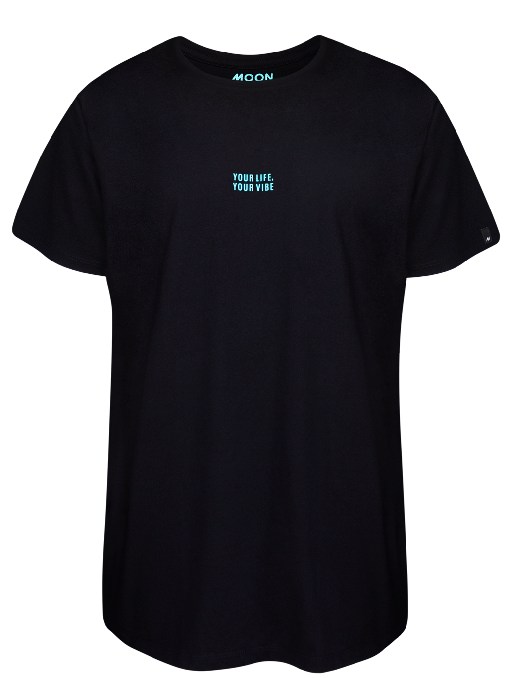 MEN T-SHIRT 2 BLACK YOUR LIFE YOUR VIBE