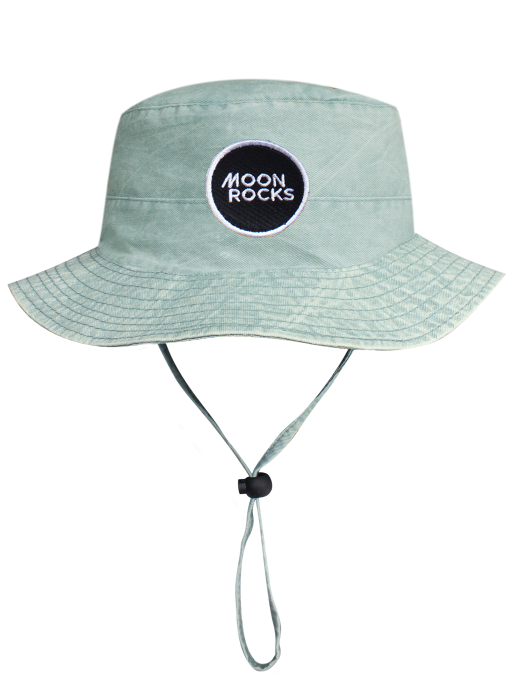 HAT BUCKET LOGO GREEN WASH