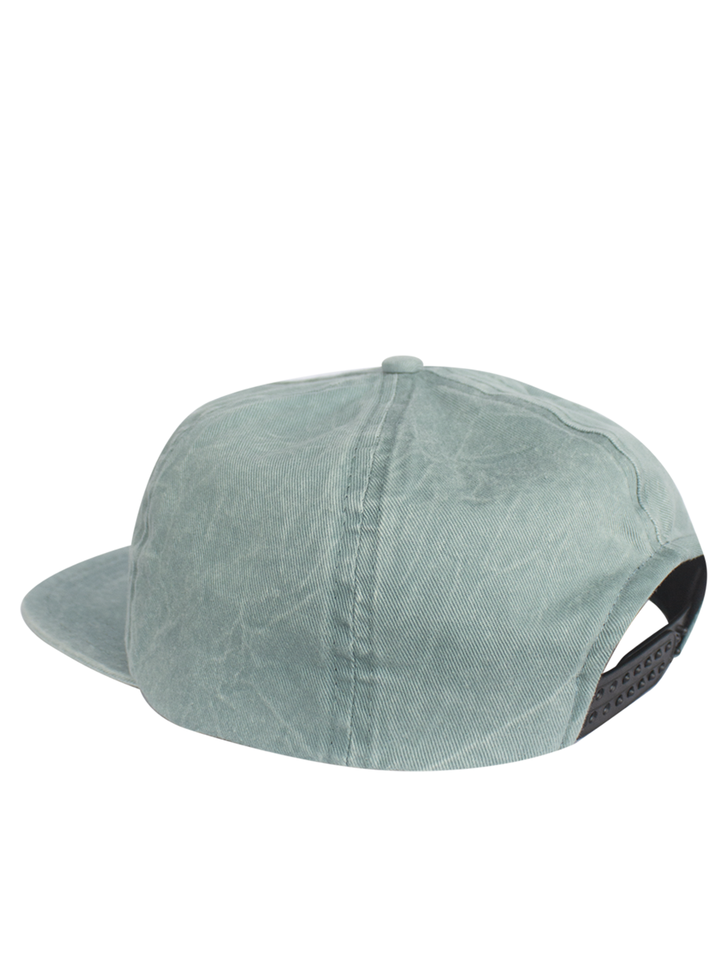 Cap Five Panel Tiger Patch Green Stone Wash