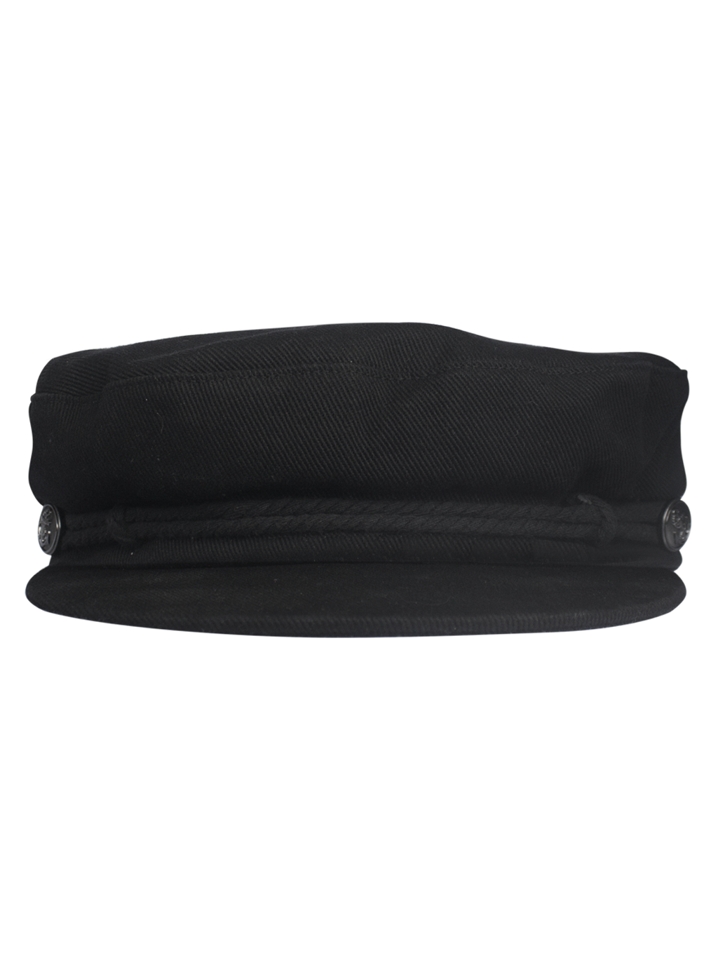 CAPTAIN HAT ROPE BLACK