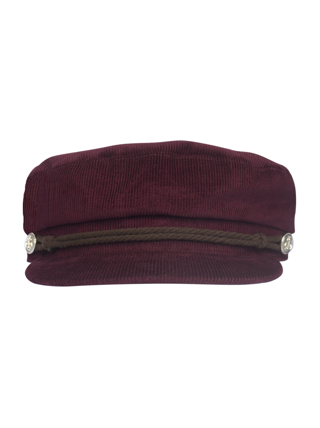 CAPTAIN HAT ROPE MAROON
