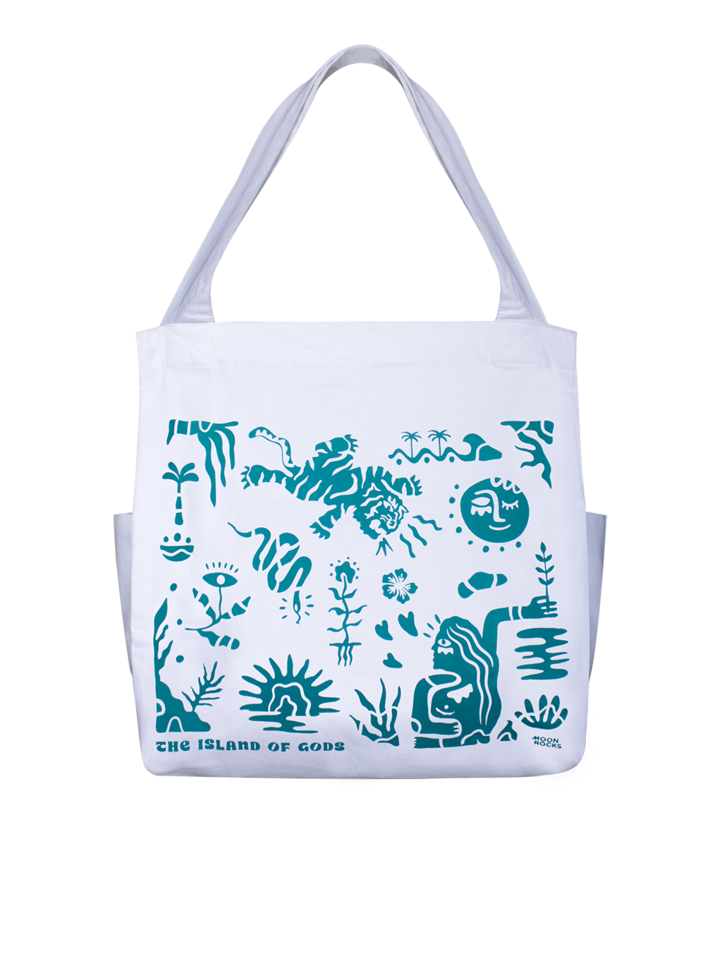 Tote Bag The Island of Gods White