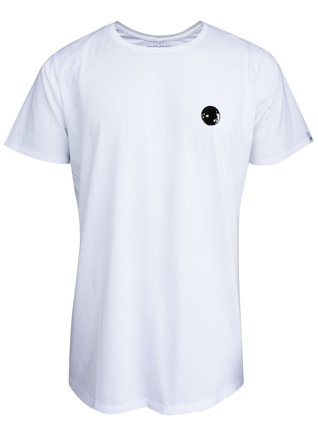 MEN T-SHIRT 2 WHITE YIN WAVE