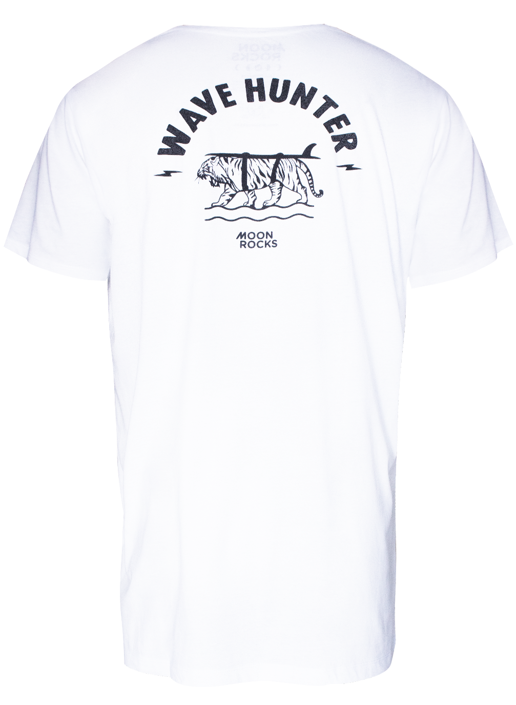 MEN T-SHIRT 2 WHITE WAVE HUNTER
