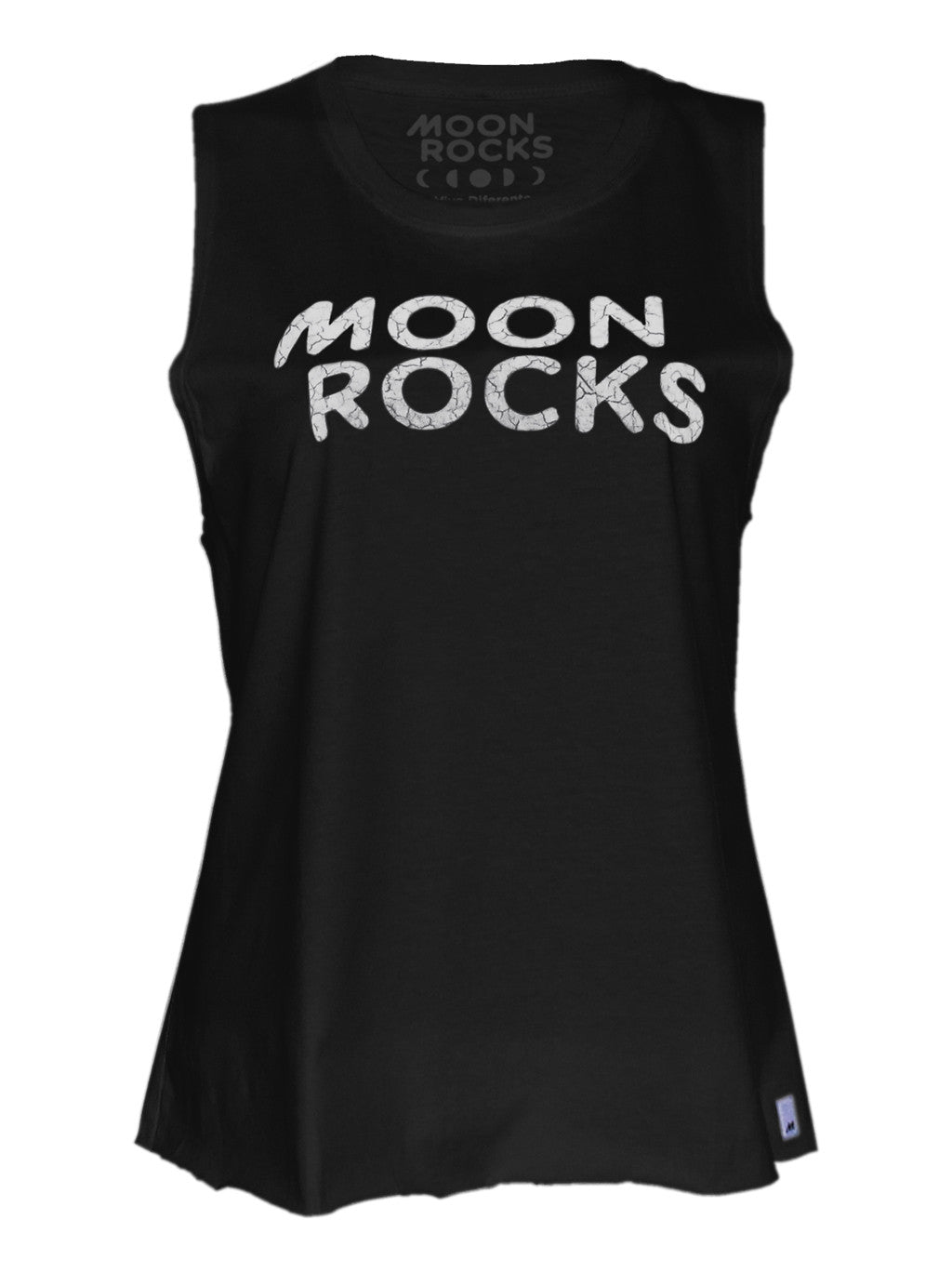 Women Singlet Jalan Black Logo Text
