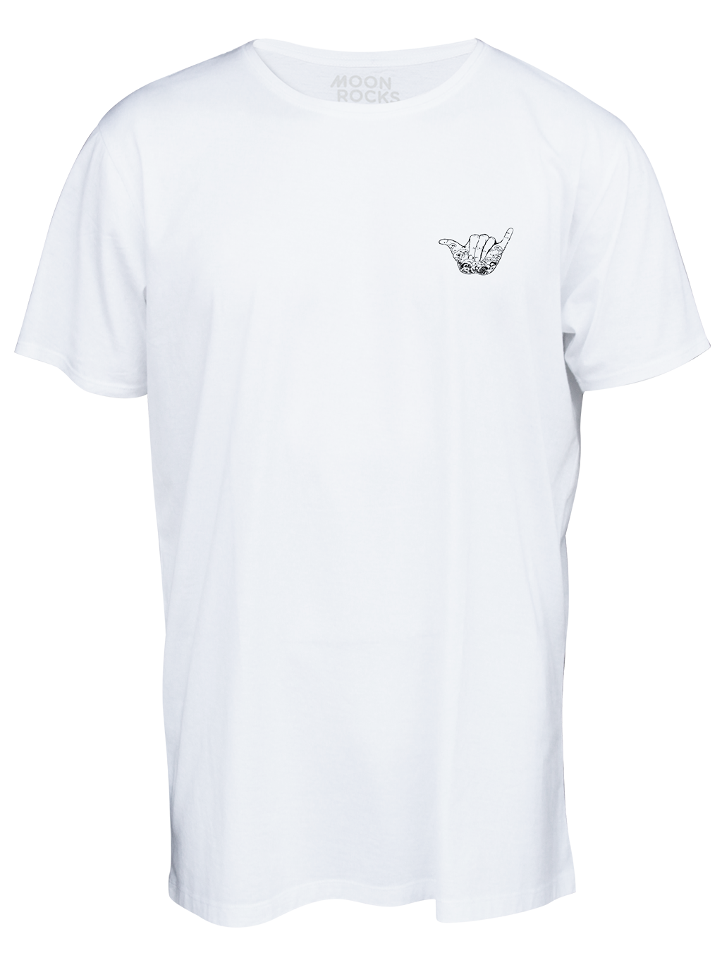MEN T-SHIRT WHITE SHAKA