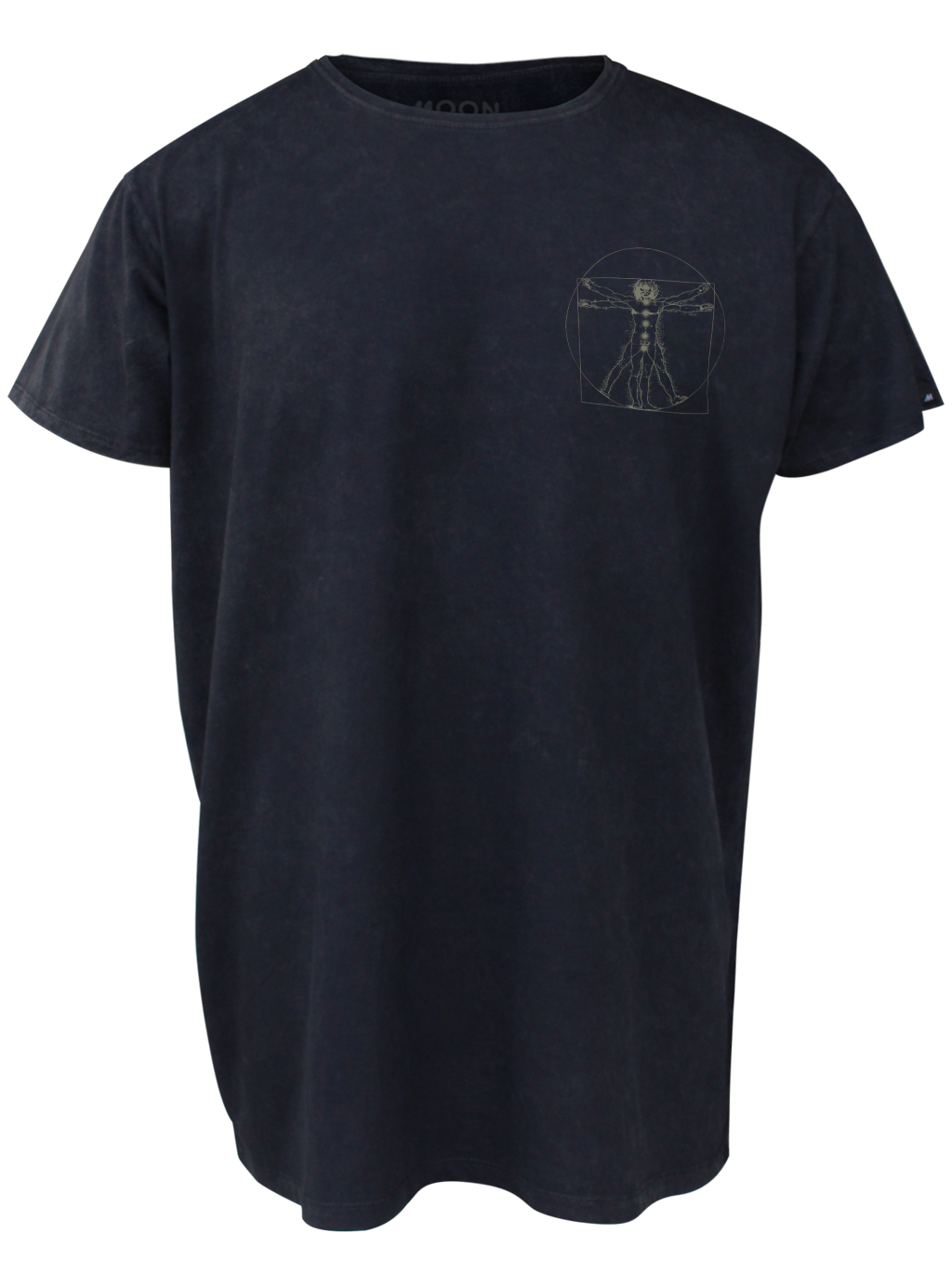 MEN T-SHIRT BLACK WASH VITROVIAN