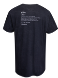 Men T-Shirt 2 Black Wash VIbe/ Vib