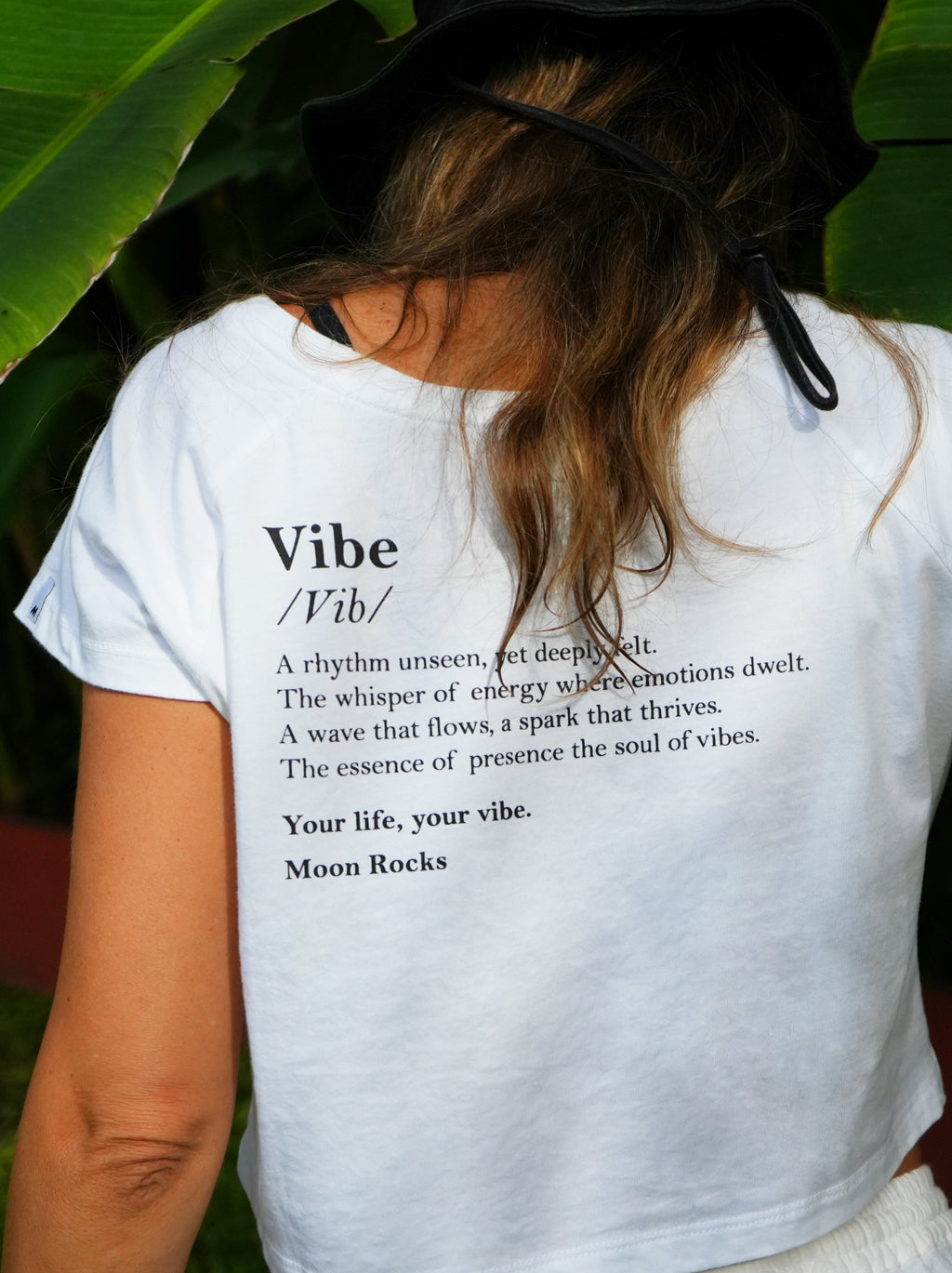 WOMEN T-SHIRT WHITE NEW CANELA VIBE/VIB