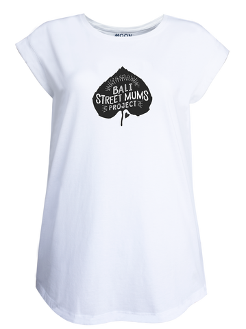 Women T-shirt Roll White Street Mums