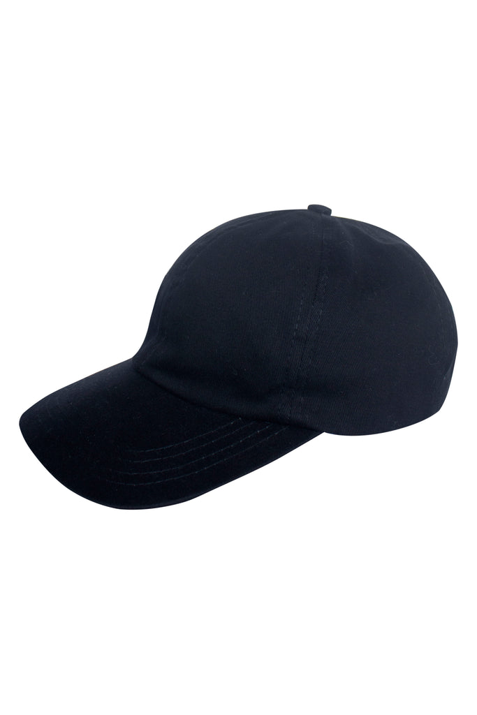 Cap Golf Plain Black