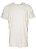 MEN T-SHIRT 2 PLAIN CREAM WASH