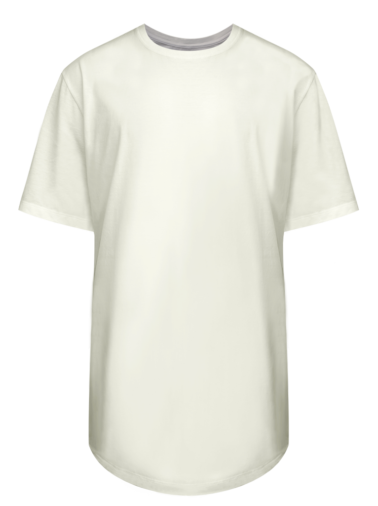 MEN T-SHIRT JUMBO PLAIN IVORY