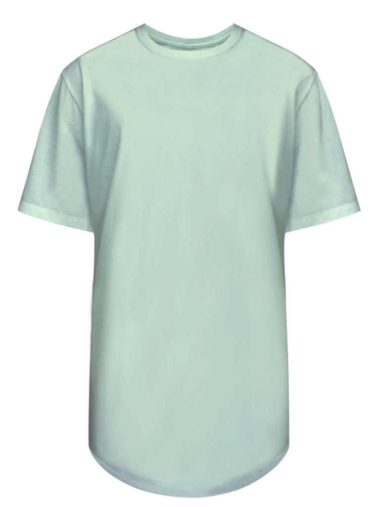 MEN T-SHIRT JUMBO PLAIN SAGE