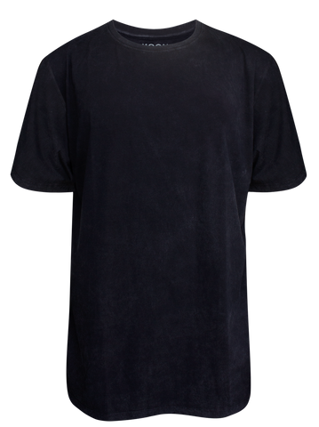 MEN T-SHIRT BLACK WASH JUMBO