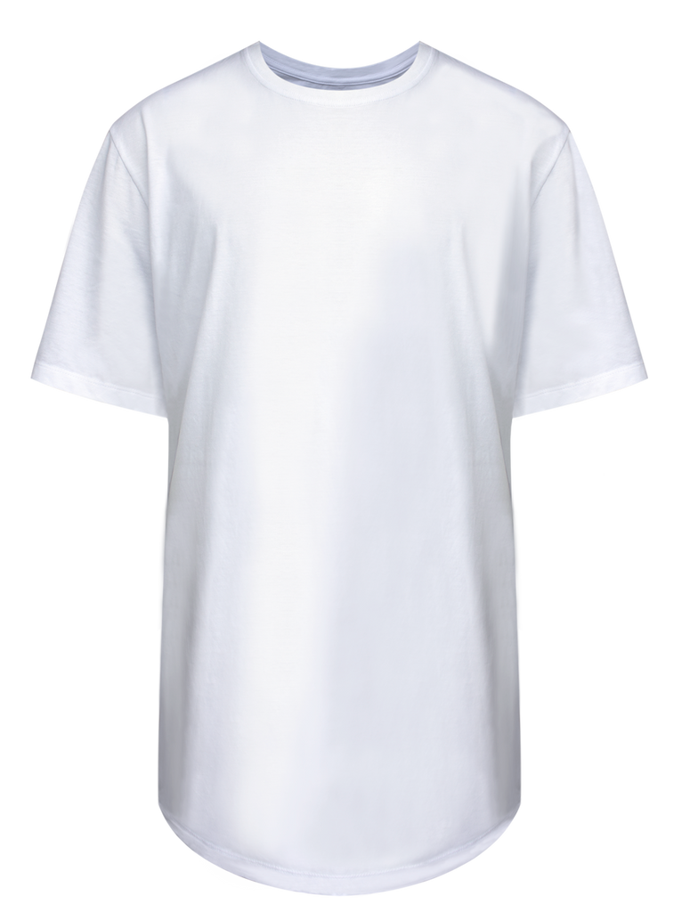 MEN T-SHIRT JUMBO PLAIN WHITE