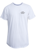 MEN T-SHIRT 2 WHITE HAPPINESS