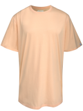 MEN T-SHIRT JUMBO PLAIN PEACH FUZZ