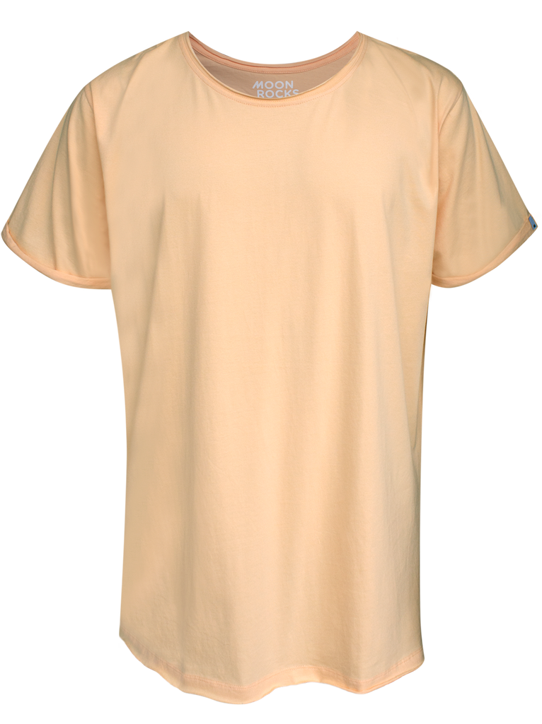 MEN T-SHIRT ZEN PLAIN PEACH FUZZ