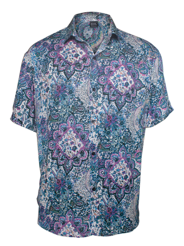 Men Shirt New Abstrak