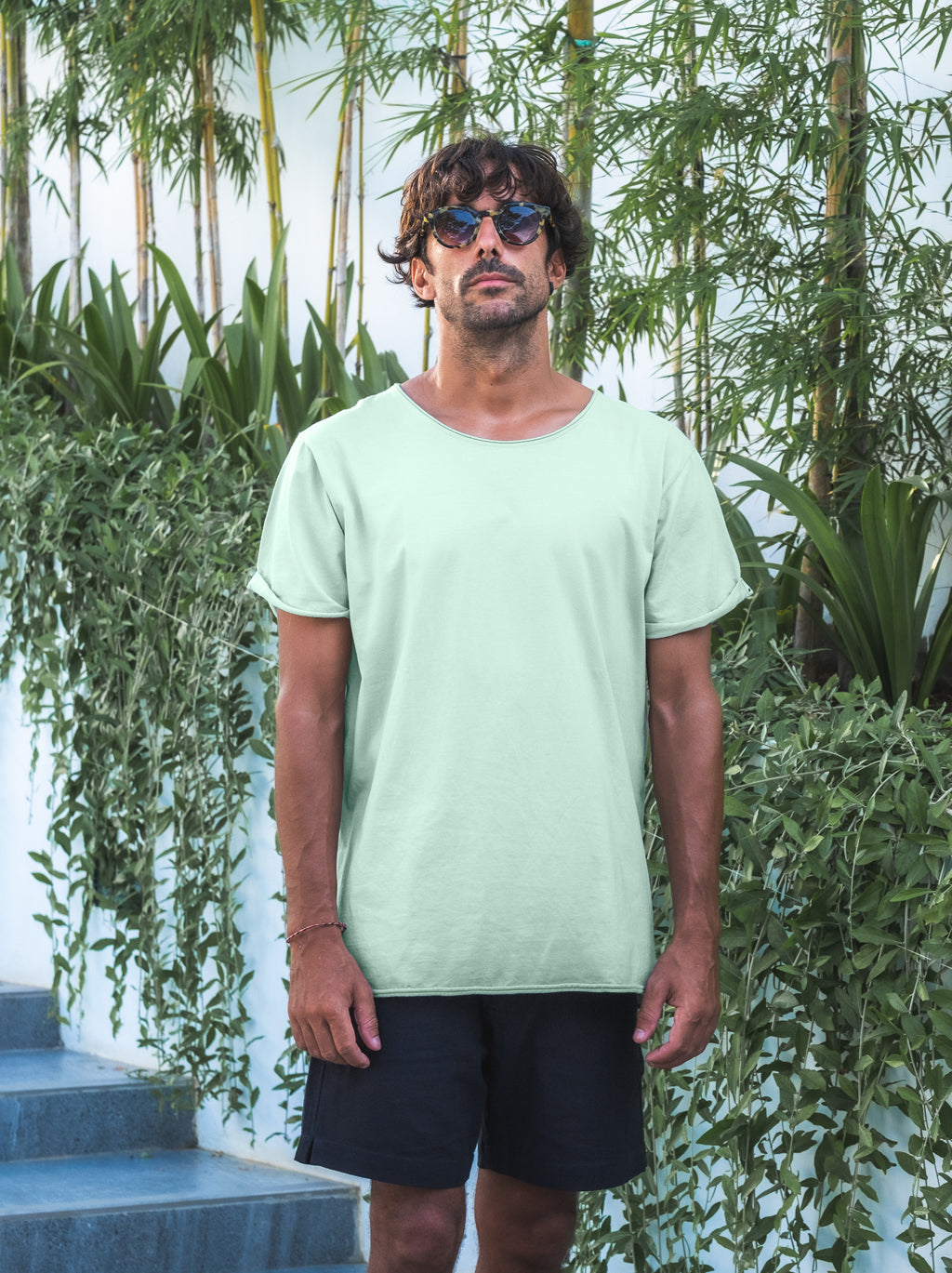 MEN T-SHIRT ZEN PLAIN SAGE
