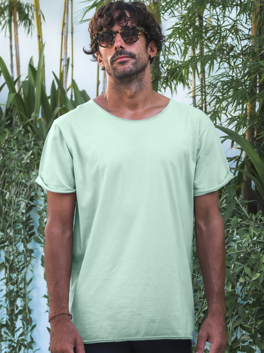 MEN T-SHIRT ZEN PLAIN SAGE