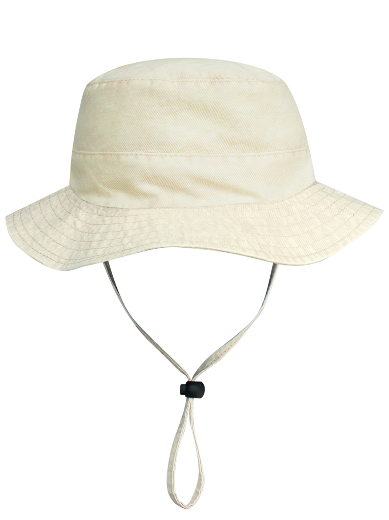 Hat Bucket Plain Cream