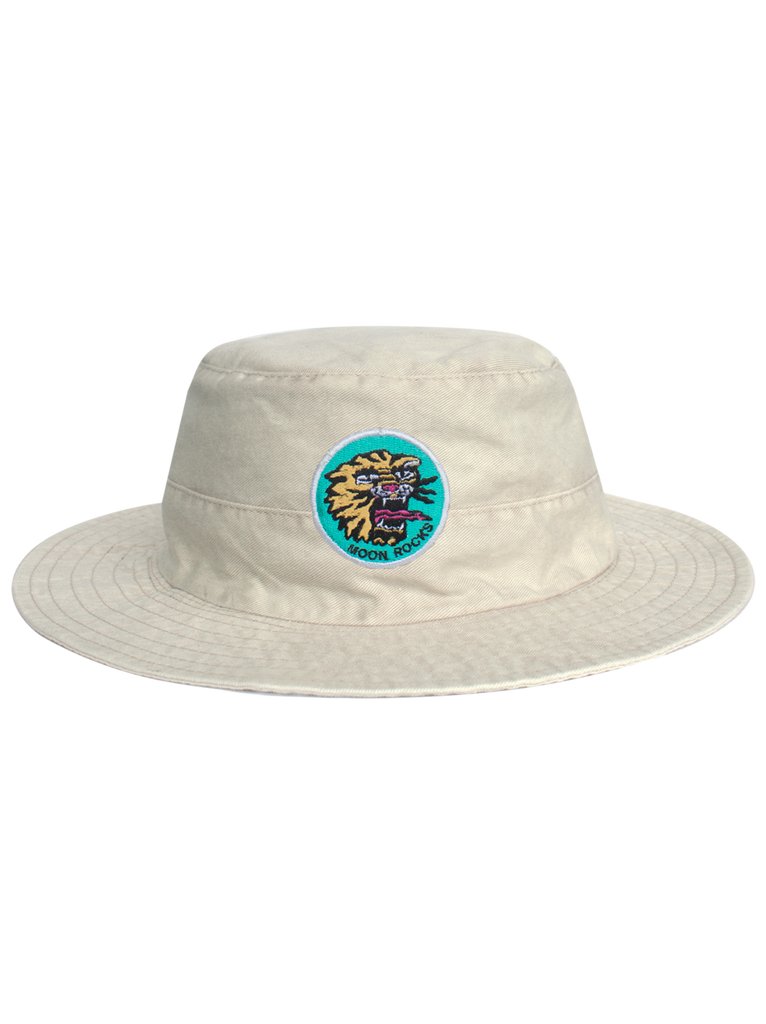 Hat Bucket Tiger Patch Cream