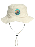 Hat Bucket Tiger Patch Cream