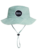 Hat Bucket Logo Green Wash