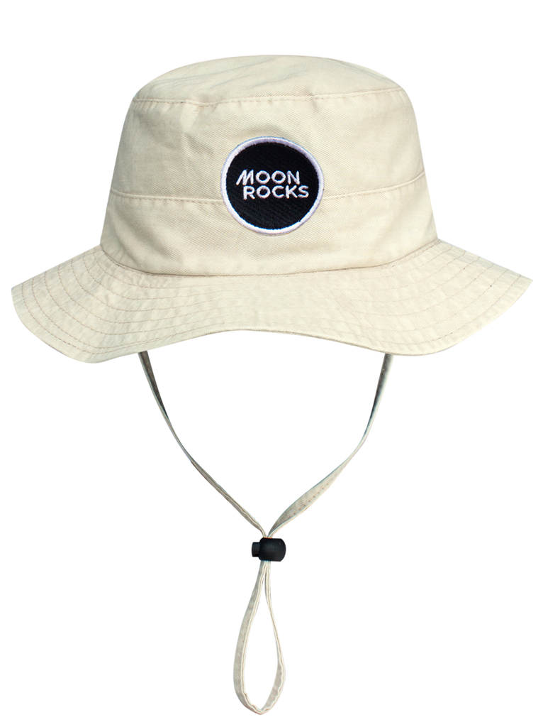 Hat Bucket Logo Cream Wash