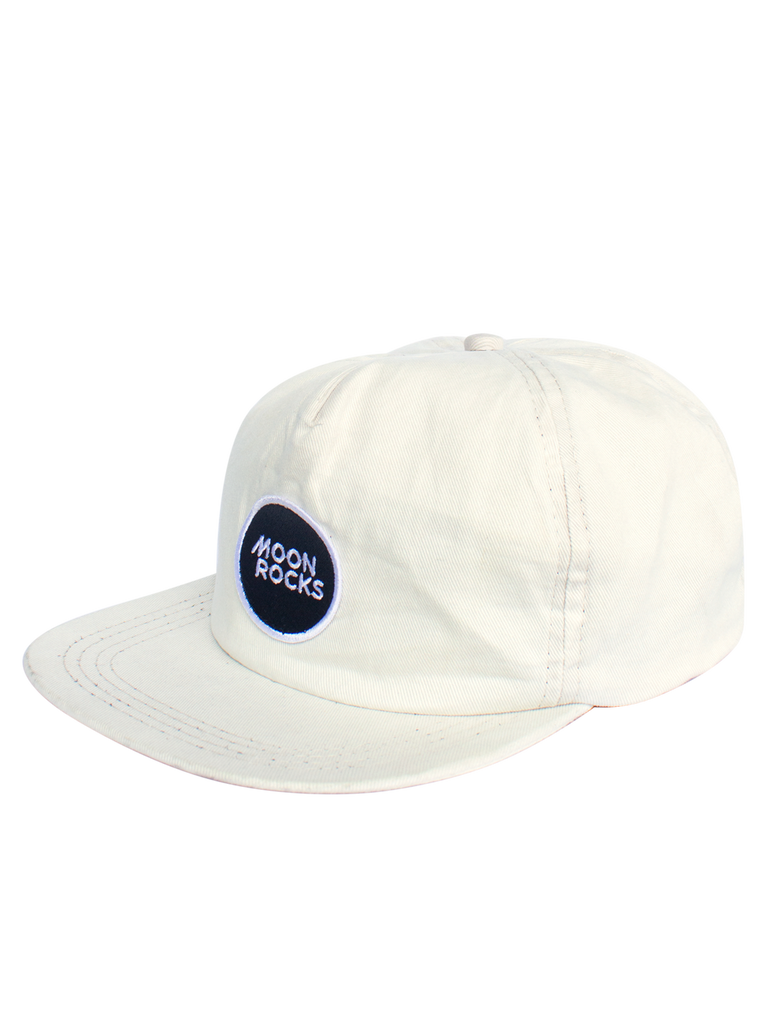 Cap Five Panel Logo Cream