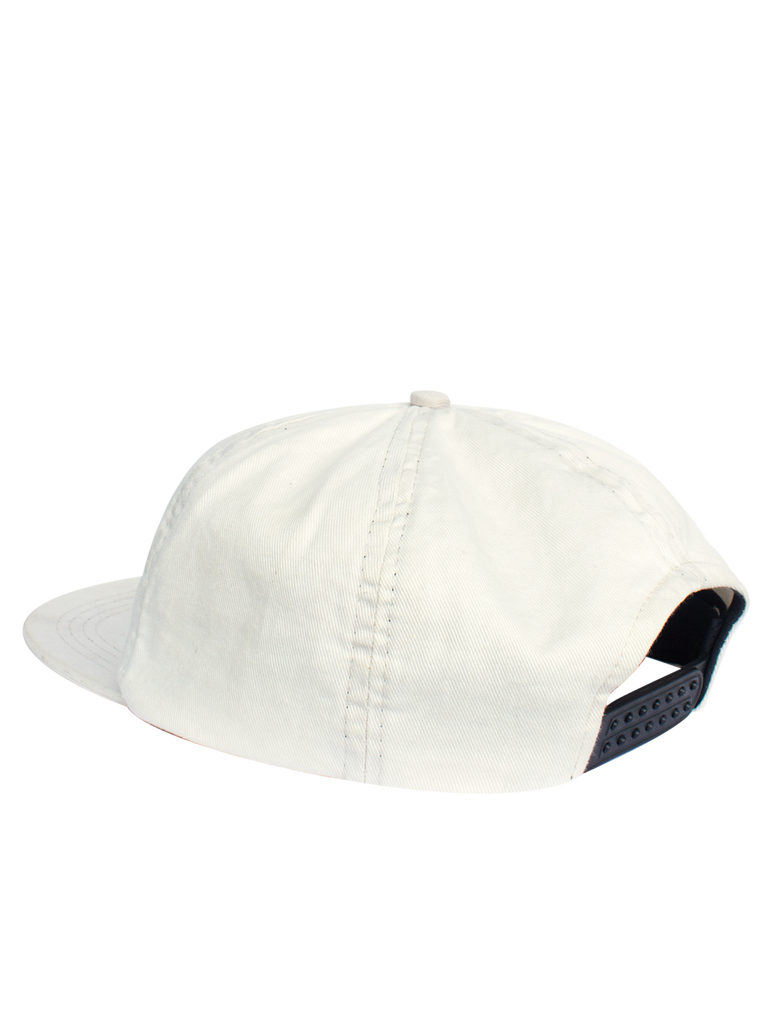 Cap Five Panel Tiger Patch Cream