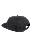 Cap Five Panel Tiger Patch Black Wash