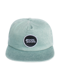 Cap Five Panel Logo Green Wash