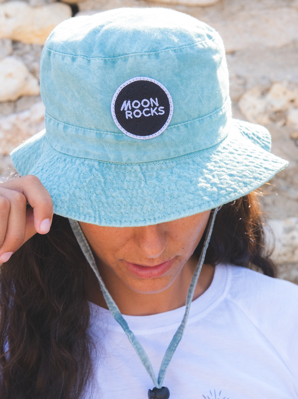 HAT BUCKET LOGO GREEN WASH