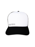 Cap Truc Simple Text White