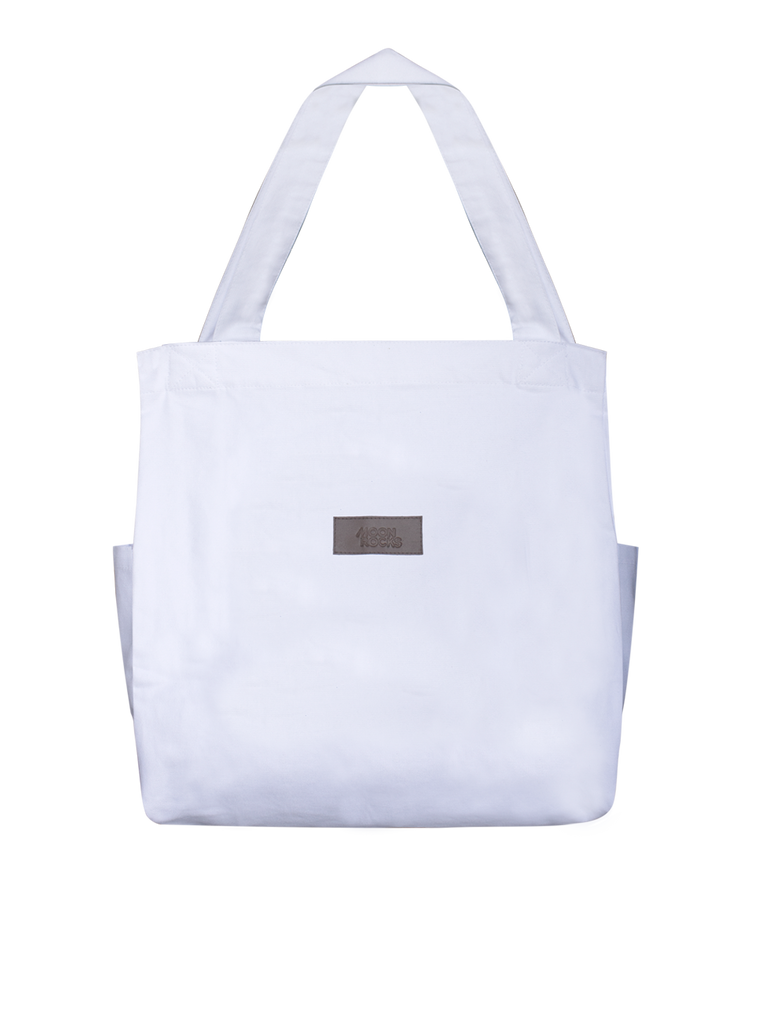 Tote Bag Yin Yoga White